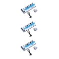 thumbnail image 2 of QualitChoice 1x US PCI Riser Board PCI-E 1x to 16x Extender Adapter GPU Riser Card blue 3Set, 2 of 5