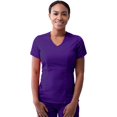 thumbnail image 1 of Adar Pro Scrubs for Women - Modern V-Neck Scrub Top - P7002 - Grape - XL, 1 of 7