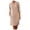 Khaki, variant on Ketyyh-chn99 Women Dresses Skirts for Women Clothes Solid Shift Dress for Vacation Pullover Beach Dress Khaki,M