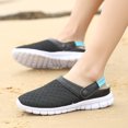 thumbnail image 2 of Casual Men Summer Hollow Mesh Clog Slip-on Slippers Non Slip Shoes Beach Mules, 2 of 7