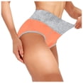 thumbnail image 3 of Women Solid Color Patchwork Briefs Panties Underwear Knickers Bikini Underpants, 3 of 8