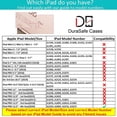 thumbnail image 3 of DuraSafe Cases iPad PRO 12.9 Inch 4th 5th 6th [ Pro 12.9 4 5 6 ] MY3K2LL/A MY3J2LL/A MY2H2LL/A MY2J2LL/A TriFold Printed PC Lightweight Protective Clear Back Cover - Paris Night, 3 of 8