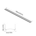 thumbnail image 3 of Upgraded 39.37 Inch Soundproof Door Bottom Seal Strip | Windproof & Insect Proof Gap Filler | White PVC Weather Stripping for Door Gaps | 1-Pack, 3 of 9