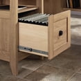 thumbnail image 4 of Sauder August Hill L-Desk in Dover Oak Finish, 4 of 4