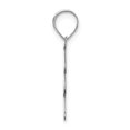 thumbnail image 2 of Diamond2Deal 14K Pendentif Initiale Lettre E en Or Blanc pour Femmes, 2 of 6