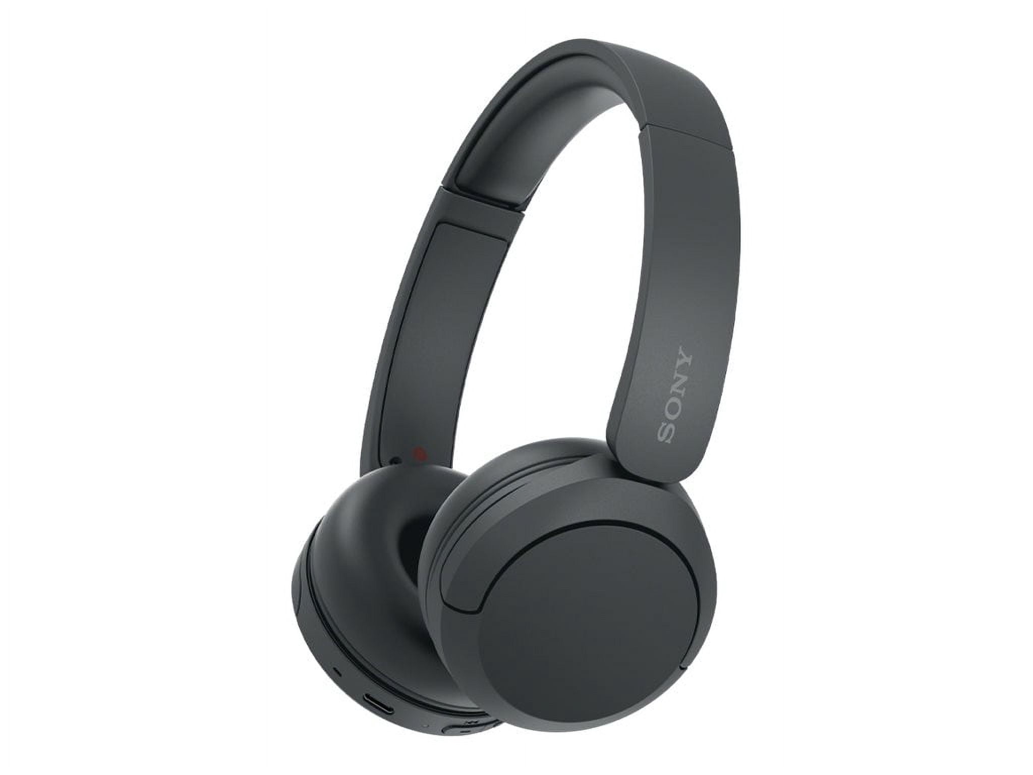 Sony WH-CH520 Wireless Headphones with Microphone - Black
