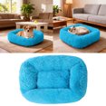 thumbnail image 1 of Lit pour Animaux de Compagnie Apaisant et Confortable pour Chats et Chiens Coussin Doux avec Fonction Auto-Chauffante Lavable en Machine pour Usage Intérieur et Extérieur, 1 of 5