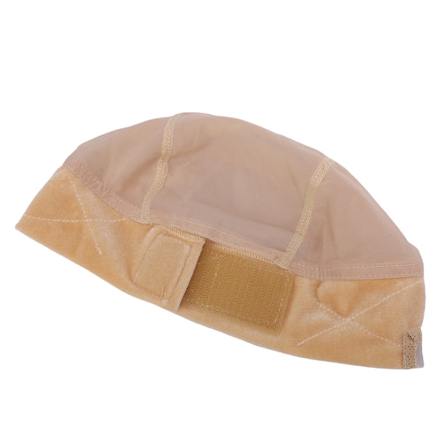 Bonnet Perruque Multifonctionnel Antidérapant et Ajustable, Design en Dentelle, Bas de Noël pour Maquillage avec Extensible