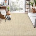 thumbnail image 1 of Aoile 5x7 Area Rugs, Modern Geometric Washable Rug with Non-Slip Backing, Contemporary Accent Carpet for Living Room, Laundry, Office, Yellow, 1 of 8