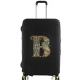 thumbnail image 1 of Housses de Bagage Housse de Protection Bagage de Voyage Anti-Rayures Housse Anti-Poussière Réutilisable Housse Lavable Motif Imprimé Graphique 8Graphic Letter B L, 1 of 6
