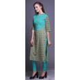 thumbnail image 1 of Bimba Straight Tunic Dresses For Women Printed SummerKurti, 1 of 2