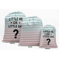 thumbnail image 2 of Darling Souvenir Multicolore Petit Lui Ou Petite Elle Fournitures de Fête de Baby Shower Pochettes à Cordon Sacs à Cadeaux 15 Pcs, 2 of 5