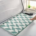 thumbnail image 4 of YIMWNYI Bathroom Water Absorbent Door Mat, Non Slip Rug, Soft Velvet Cushion, Fast Drying Carpet, Multipurpose Use for Bathroom, Kitchen, Living Room, Indoor Outdoor Decor, 4 of 6
