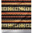 thumbnail image 1 of Soimoi Rayon Fabric Damask & Aztec Southwestern Decor Fabric Printed Yard 56 Inch Wide, 1 of 3