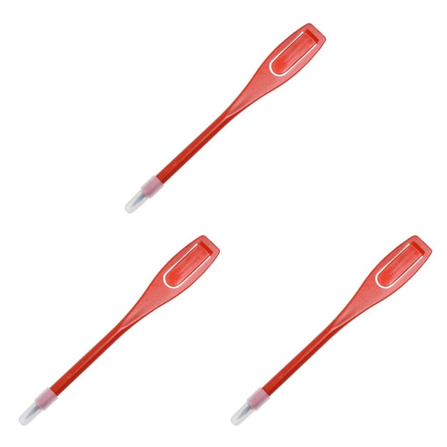 Transemion 50 Pieces Golf Score Pen Marker Recording Pencils Pocket Tools Sports Red 3Set