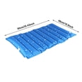 thumbnail image 2 of Tapis de Glace Réutilisable d'Été Pliable Rempli d'Eau Coussin de Siège Multifonction pour Maison École Voyage 90x48 cm, 2 of 4