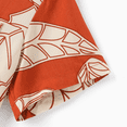 thumbnail image 5 of PatPat Family Matching Outfits Coral Leaf Print Halter Dress or Short-sleeve Shirt Set Summer Vacation Collection, 5 of 5