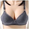 thumbnail image 1 of Bras for Women Plus Size Wireless Underwear Push Up Bra Everyday Bralettes, 1 of 4
