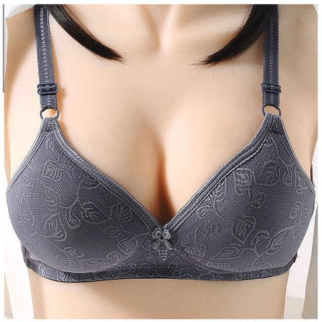 Bras for Women Plus Size Wireless Underwear Push Up Bra Everyday Bralettes