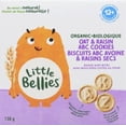 thumbnail image 1 of Little Bellies Organic Oat & Raisin ABC Cookies Baked Mini Bites 12+ Months, 130gr, 1 of 3