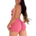 thumbnail image 1 of Womens U Neck Suspender Backless Tight Buttock Lifting Sports Street Jumpsuit, 1 of 5