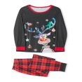 thumbnail image 4 of Pyjamas Assortis de Noël pour la Famille Rouges Ensembles de Pyjamas des Fêtes Vêtements de Nuit, 4 of 10