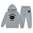thumbnail image 1 of Ensemble de Vêtements d'Automne pour Garçons et Filles, Sweat à Capuche Chaud à Manches Longues, 4t, 1 of 4