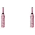 thumbnail image 1 of Maytalsory Folding Umbrella Reflective Stripe Umbrellas Waterproof Sunshade for No LED/Pink 2Set, 1 of 6