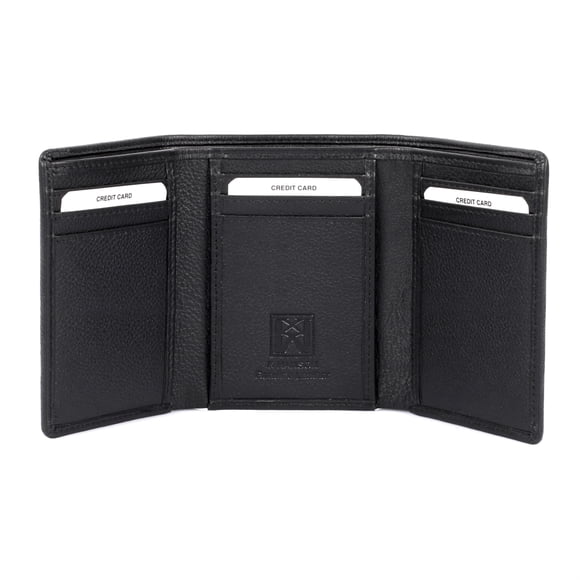 Karla Hanson Portefeuille en Cuir Trifold avec Blocage RFID