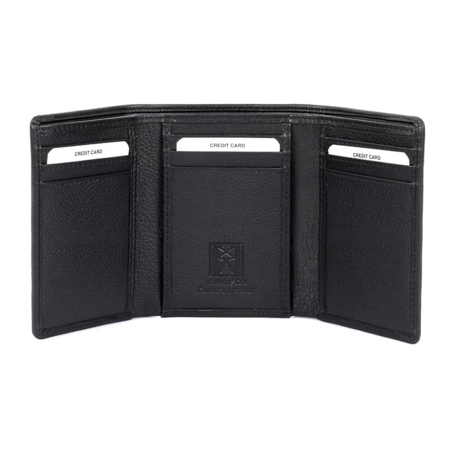Karla Hanson RFID Blocking Tri-fold Leather Wallet