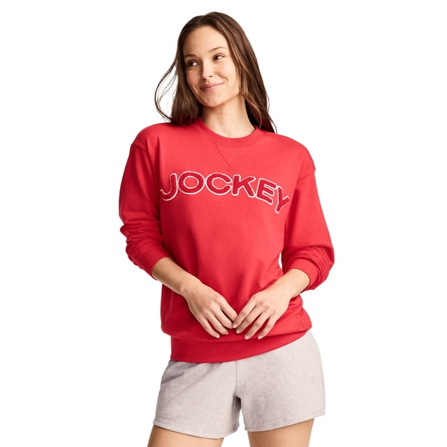 Jockey Women's Unwind Lounge Crew Sweatshirt