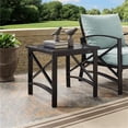 thumbnail image 2 of Crosley Furniture Kaplan Table d'Appoint de Patio en Métal, Bronze Huilé, 2 of 7