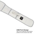 thumbnail image 4 of Lower Back Heating Pad, Cordless Massager Heated Waist Belt Smart Carbon Fiber  for Travel, 4 of 7