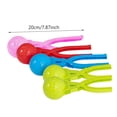 thumbnail image 3 of 5pcs Children Play with Snow Tools Snowball Clamp Set Plastic 3D Maker for Winter Outdoor Sports, 3 of 6