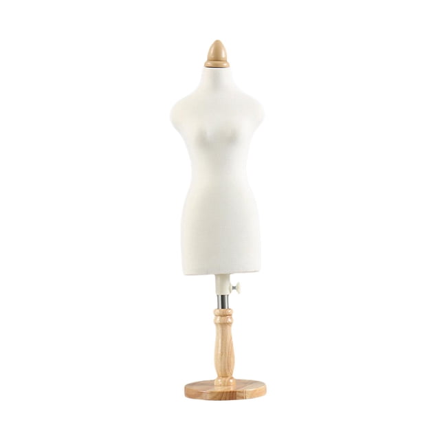 Mini Robe Moulante Ajustable Femme Petite Robe Exposant le Torse Tailleur 46 cm