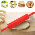 thumbnail image 1 of Rolling Pin, Food Grade Silicone Labor-Saving Dough Rolling Pin, Comfortable Grip Homemade Bread Tool For Restaurant Pie Crust Biscuits Pizza, 1 of 8