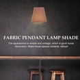 thumbnail image 3 of MasteelfCA Fabric Lamp Shade Pendant Light Shade Table Lamp Cover Floor Light Shade, 3 of 8
