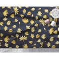 thumbnail image 2 of Soimoi Poly Georgette Fabric Artistic Flower Decor Fabric Printed Yard 42 Inch Wide, 2 of 3