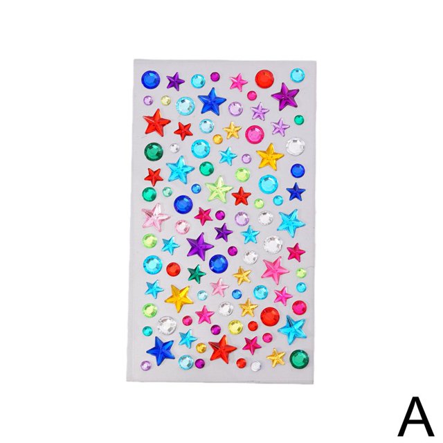 CUITING Autocollants de Strass Auto-Adhésifs pour Artisanat Bijoux Bling H1T7