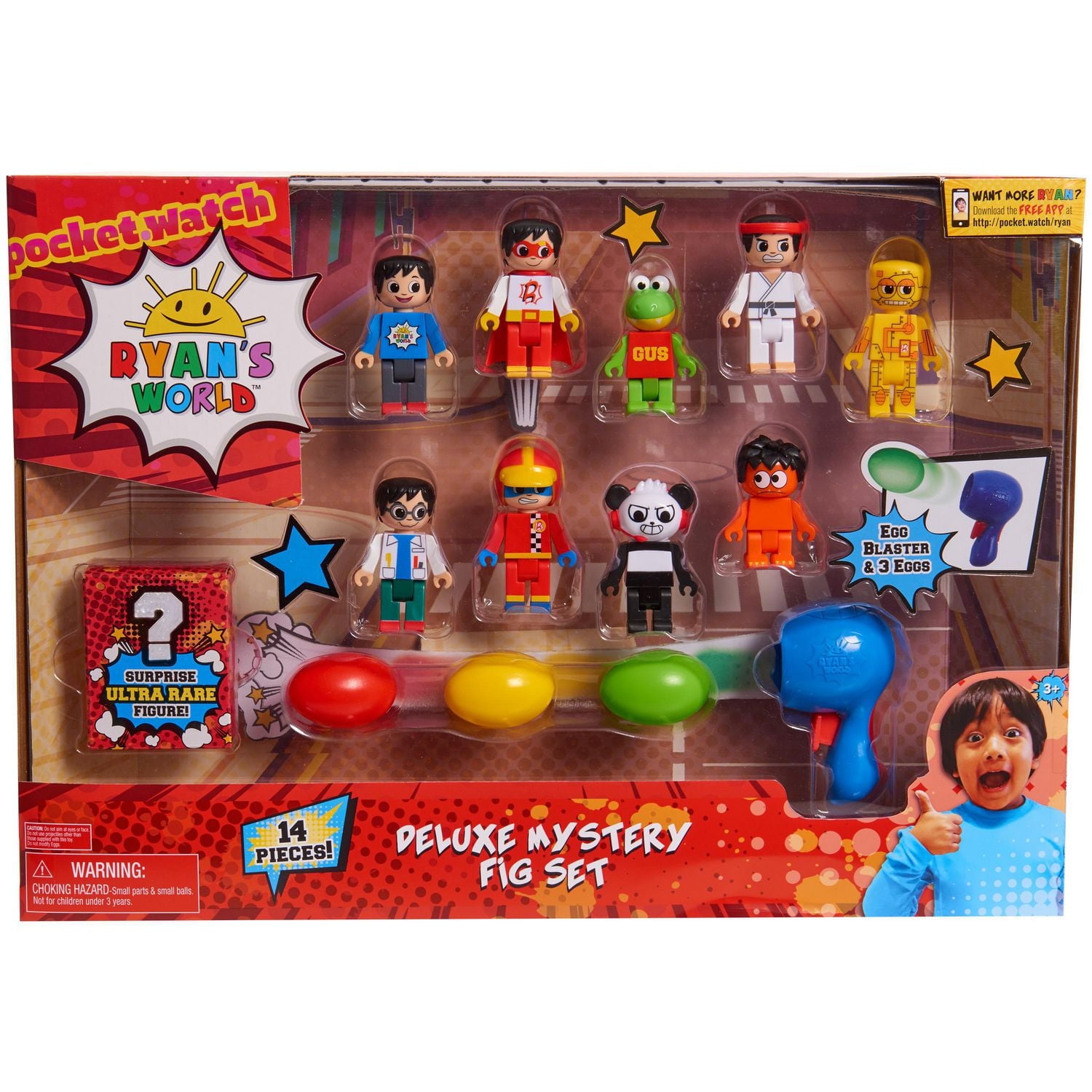 Ryan's World Deluxe Mystery Figure Set - Walmart.ca