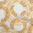 thumbnail image 1 of oneOone Velvet Mustard Yellow Fabric Geometrical Craft Projects Decor Fabric Printed By The Yard 58 Inch Wide, 1 of 4