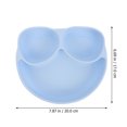 thumbnail image 3 of Assiette pour Bébé en Silicone, Assiette Compartimentée à Succion pour Enfants, Tout-Petits, Garçons, Filles, 3 of 8