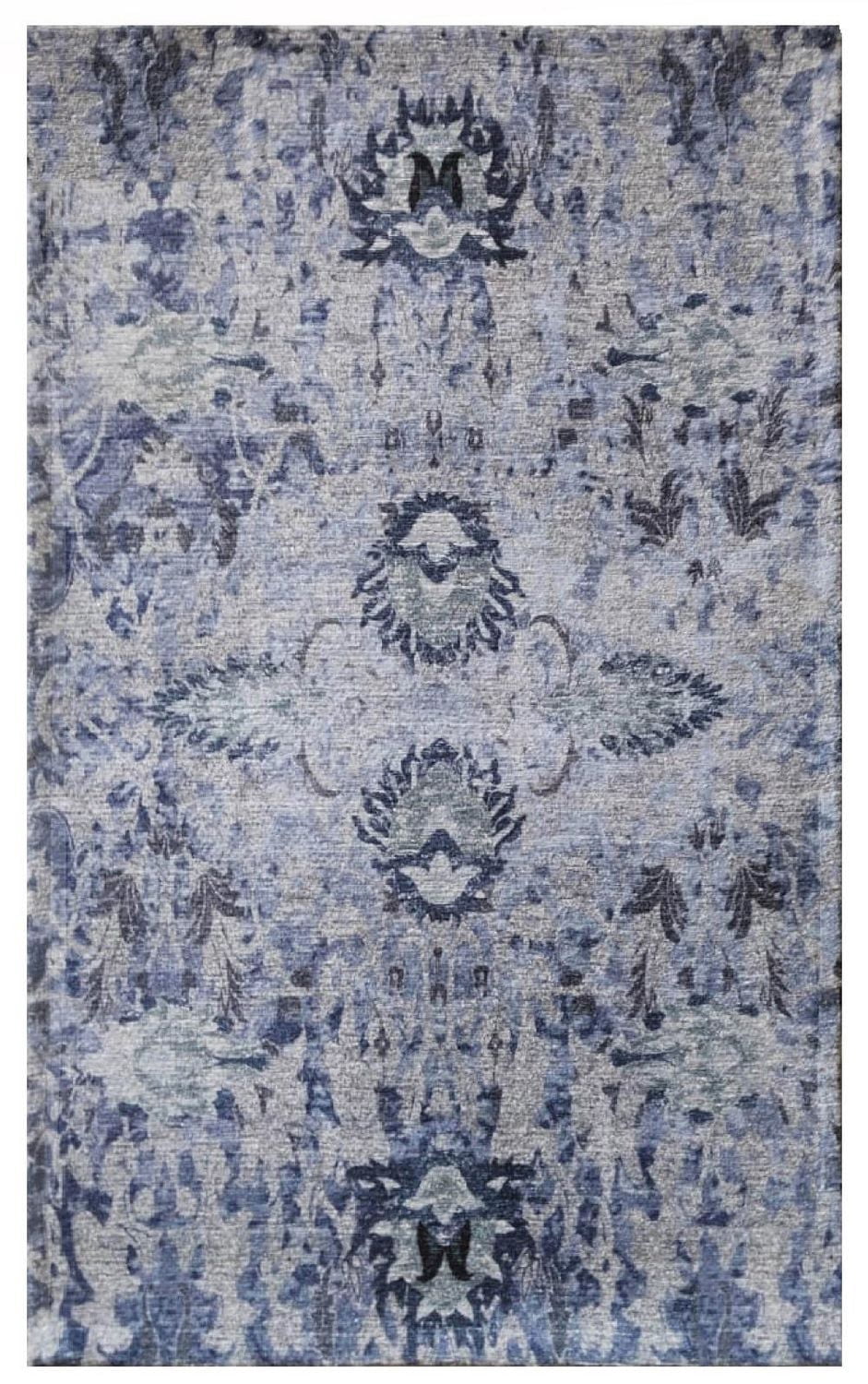 Tapis d'intérieur Majestic Blue Oasis de Home Décor Inc. – Décoration de sol durable et élégante pour salon, chambre ou bureau – 45,7 x 76,2 cm