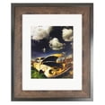 thumbnail image 1 of kieragrace Railtown Benton Frame – 11-Inch by 14-Inch, Matted for 8-Inch by 10-Inch, Iron Grey, Walnut Wood, 1 of 2