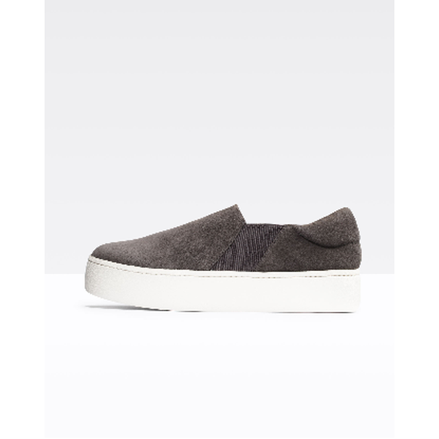 Vince Warren Platform Slip-on (11, Acier)