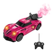 Fufafayo Remote Control Car ForKids, High Speed RC Drift RacingToyWith LED Spray, Outdoor Birthday Gifts For BoysGirls, :24 Scale Remote Control Vehicle