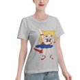 thumbnail image 2 of T-Shirt Basique à Manches Courtes pour Femmes Édition Sailor Moon Q Tsukiha, 2 of 6