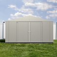 thumbnail image 4 of Arrow Elite 14 x 14 x 8 ft Cool Grey Steel Storage Shed, 4 of 9
