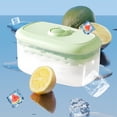 thumbnail image 4 of Kctiaxy Ice Tray 28-Lattice Press Ice Tray Large-Capacity Ice Cubes Mould Refrigerator Ice Making Easy Demoulding with Lid Ice Box with Ice Box Ice Shovel Kitchen Appliances, 4 of 8