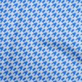 thumbnail image 1 of oneOone Rayon Medium Blue Fabric Houndstooth Sewing Craft Projects Fabric Prints By Yard 56 Inch Wide, 1 of 4